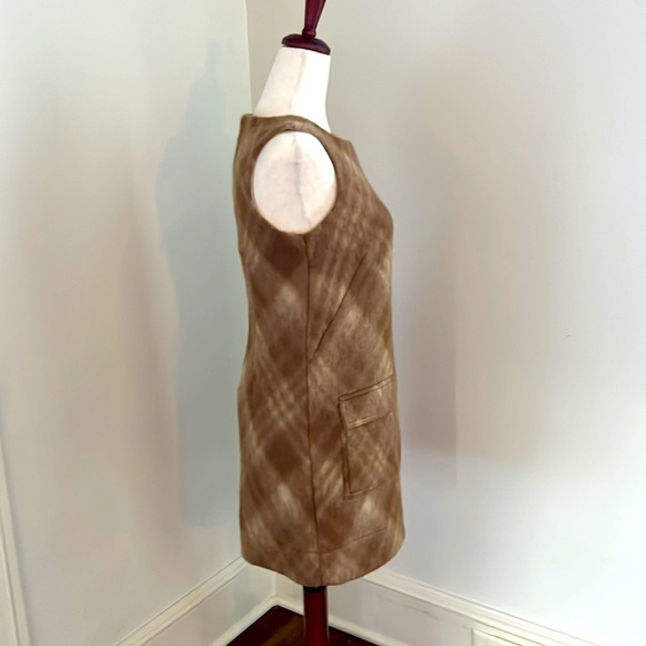 Shoshanna Plaid Pocket Wool Shift Dress size 0 - Picture 11 of 12